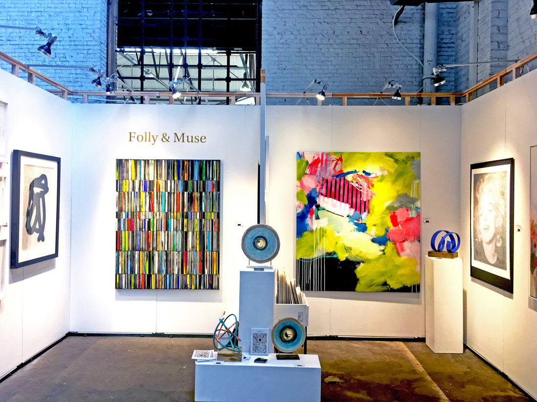 Impressions of our stand at the Affordable Art Fair Brussels 2018