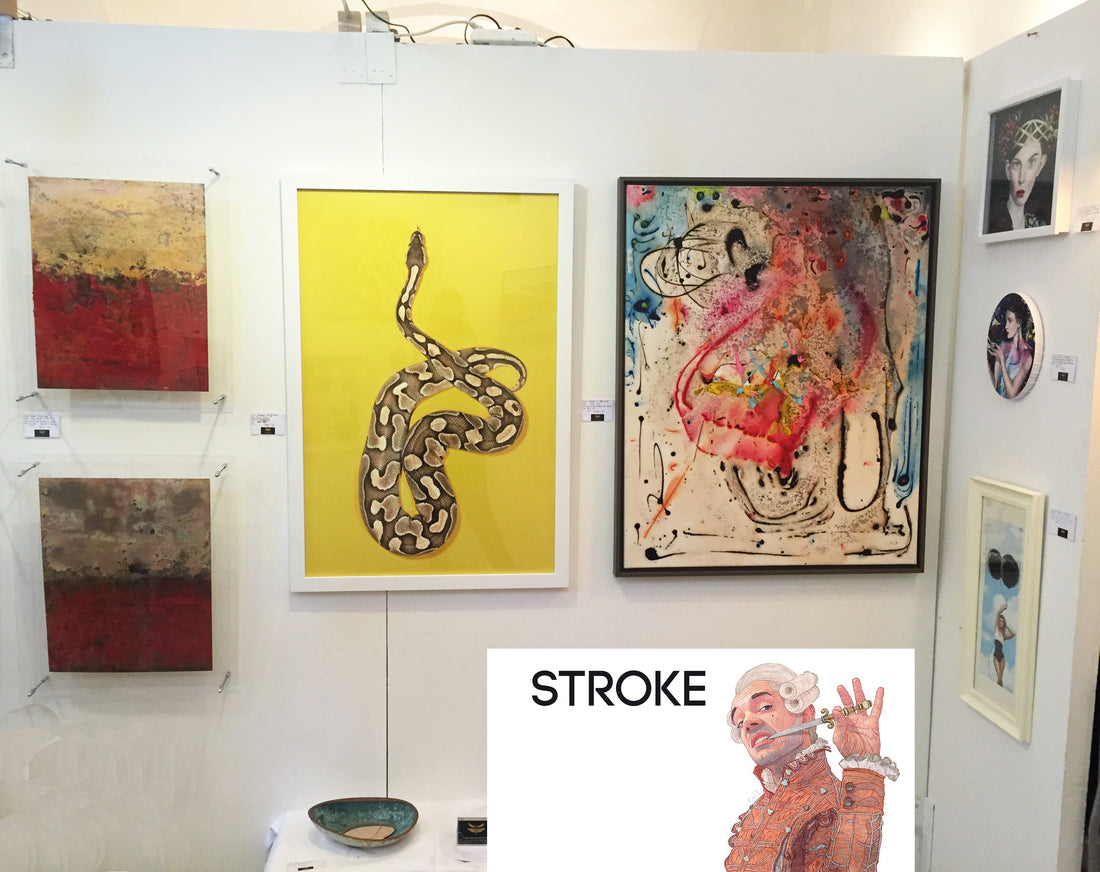 Stroke Art Fair Praterinsel Munich 2016