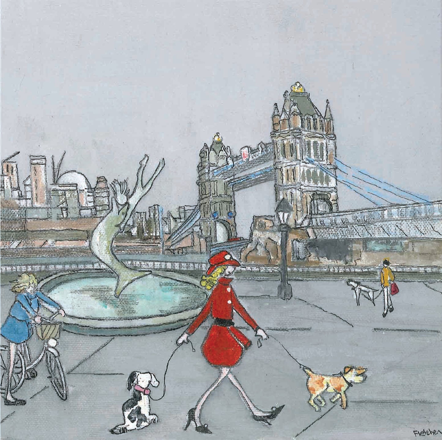 Liz Fletcher - The 3 of Us At Tower Bridge