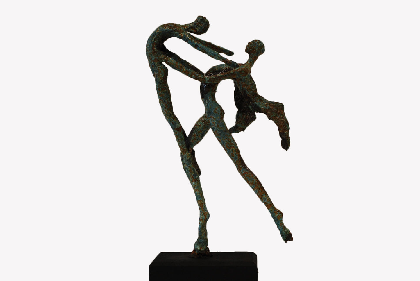 Angel and Boy sculpture - Emmanuel Okoro