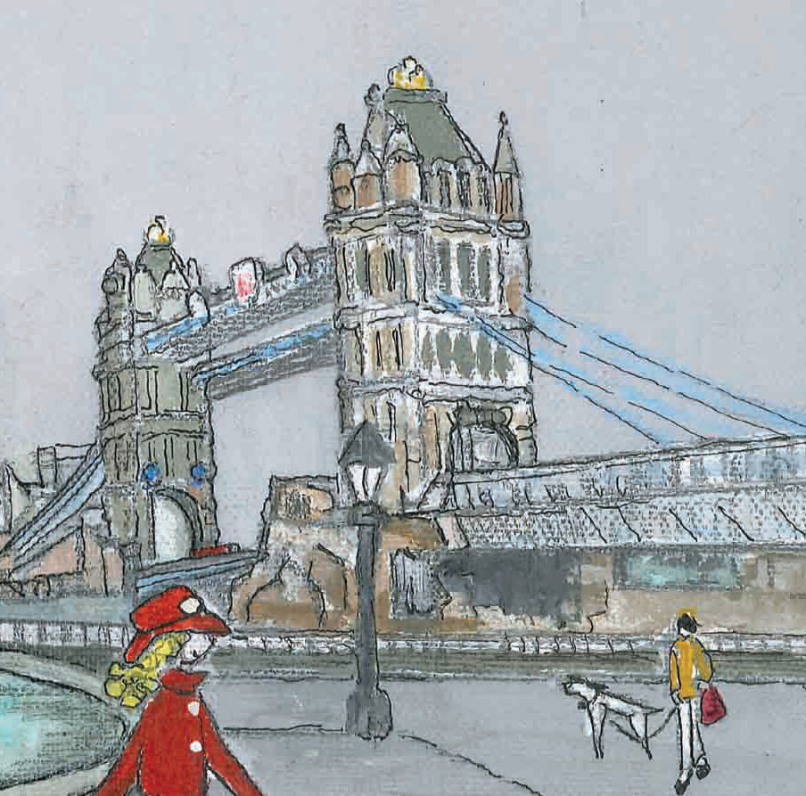 Liz Fletcher - The 3 of Us At Tower Bridge