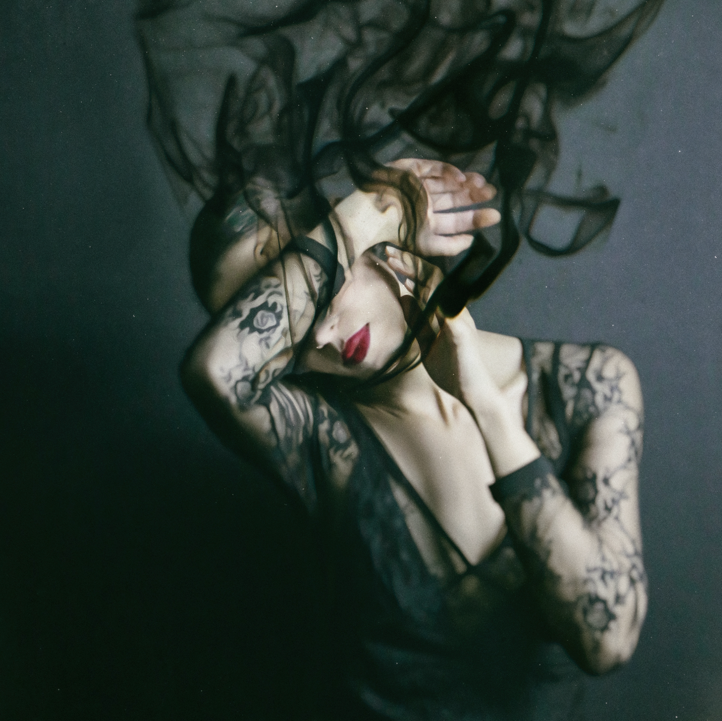 Painted Blind Black - Josephine Cardin